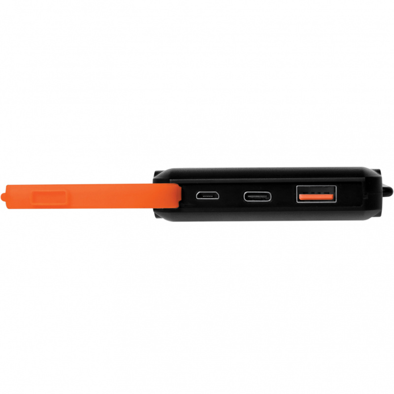 PowerBank 10.000 mAh 18W PD Solcell Svart