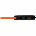PowerBank 10.000 mAh 18W PD Solcell Svart PowerBank 10.000 mAh 18W PD Solcell Svart