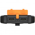PowerBank 6.000 mAh 10W Solcell Svart/Orange PowerBank 6.000 mAh 10W Solcell Svart/Orange