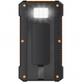 PowerBank 6.000 mAh 10W Solcell Svart/Orange PowerBank 6.000 mAh 10W Solcell Svart/Orange