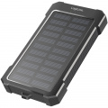 Solcells-Powerbank 10.000mAh 2xUSB-A + USB-C in/ut 12W Solcells-Powerbank 10.000mAh 2xUSB-A + USB-C in/ut 12W