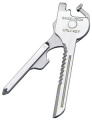 Nyckel Multi Tool, Swiss Tech, Rostfritt stål Nyckel Multi Tool, Swiss Tech, Rostfritt stål