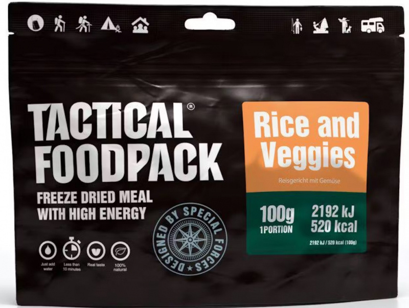 Tactical Foodpack - Ris med Gr�nsakswok 