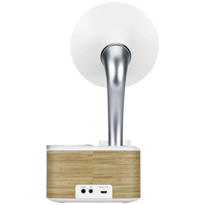 Sangean WR-45 White Bordsradio FM AUX, Bluetooth uppladdningsbart Vit